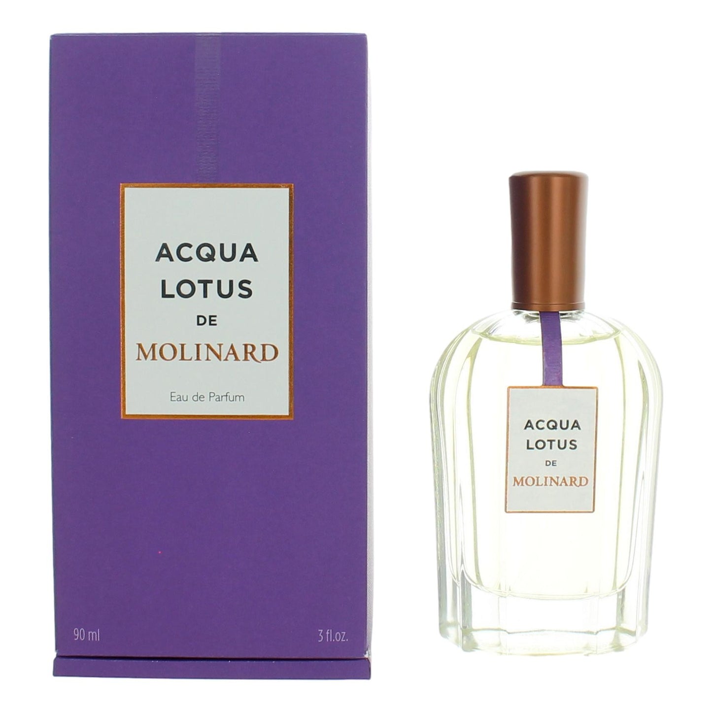 Acqua Lotus by Molinard, 3 oz Eau De Parfum Spray for Women