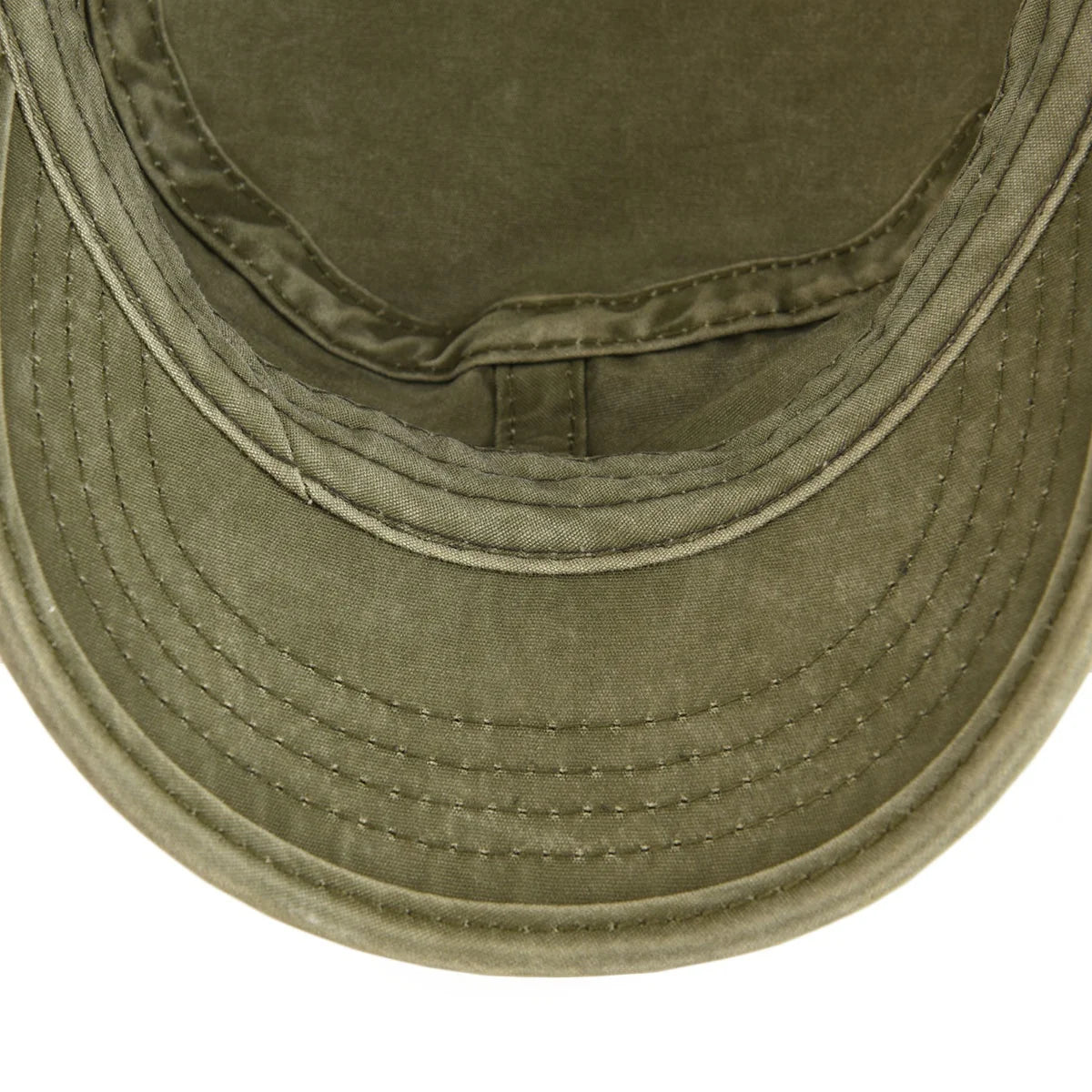 Mens Trucker Baseball Hat Solid Cotton Distressed Flat Caps